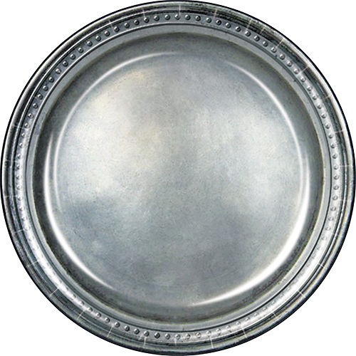 Nav Item for Medieval Pewter Lunch Plates 8ct Image #1