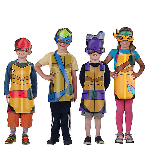 Nav Item for Rise of the Teenage Mutant Ninja Turtles Wearables Kit 16pc Image #1
