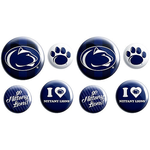 Penn State Nittany Lions Buttons 8ct Image #1