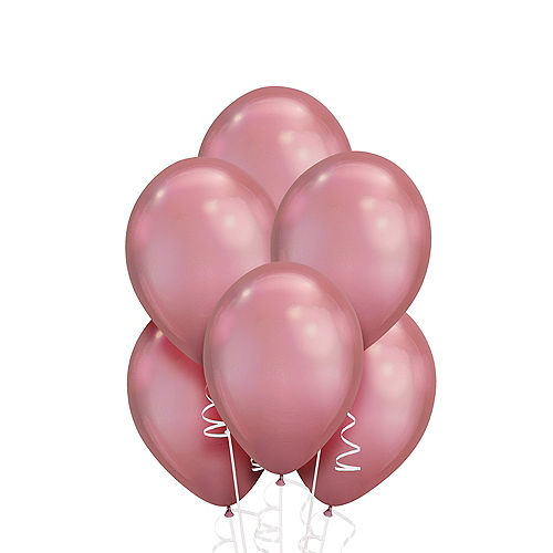 Nav Item for Mauve Chrome Balloons 25ct, 11in Image #1