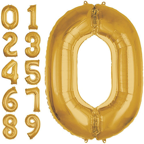 Nav Item for Giant Gold 2022 Number Balloon Kit Image #3