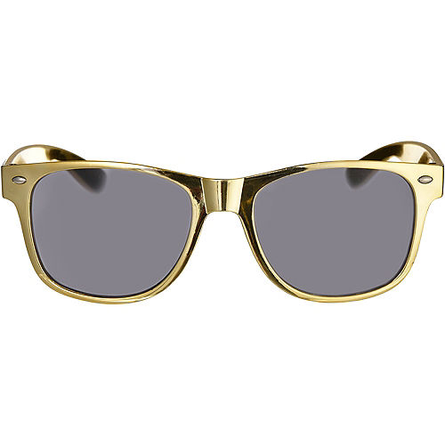 Classic Metallic Gold Frame Sunglasses Image #1