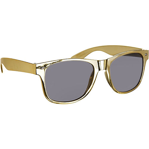 Nav Item for Classic Metallic Gold Frame Sunglasses Image #2
