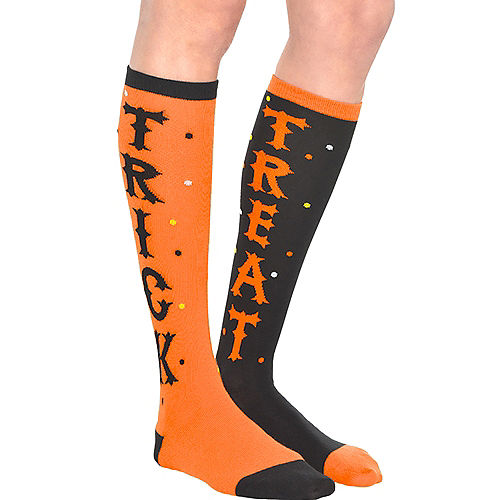 Trick Or Treat Knee Socks Image #1