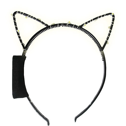 Light-Up Cat Ear Headband Image #1