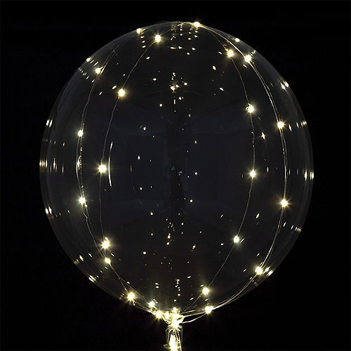 Light-Up Clear Balloon - Crystal Clearz Image #2