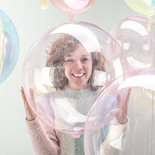 Clear Pink Balloon - Crystal Clearz Image #3