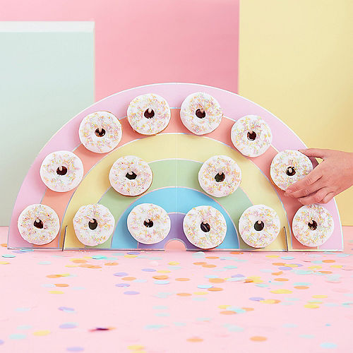 Nav Item for Ginger Ray Rainbow Donut Wall Kit 15pc Image #1
