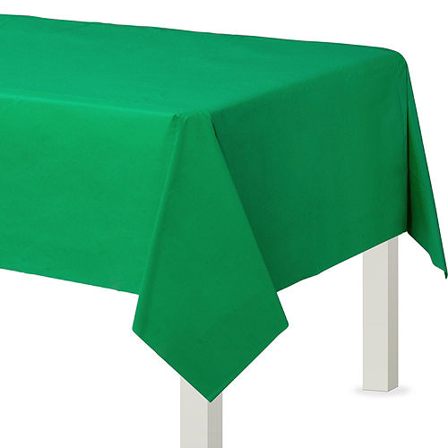 Festive Green Paper Tableware Kit for 50 Guests Image #6