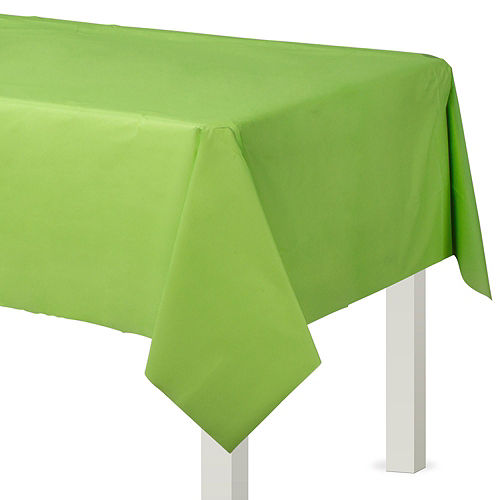 Kiwi Green Paper Tableware Kit for 50 Guests Image #6