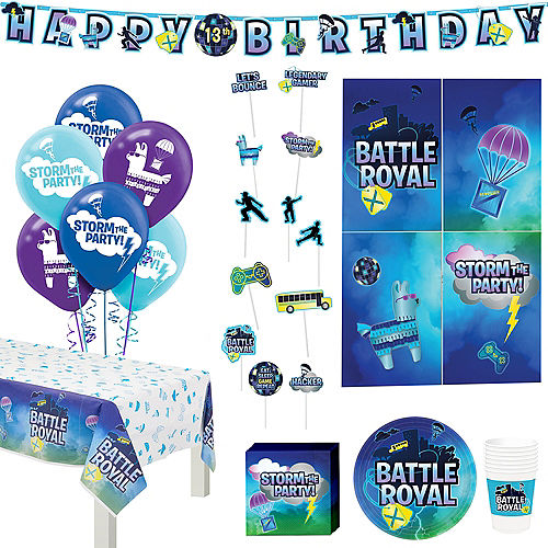 Battle Royal Birthday Party Kit for 8 Guests Image #1