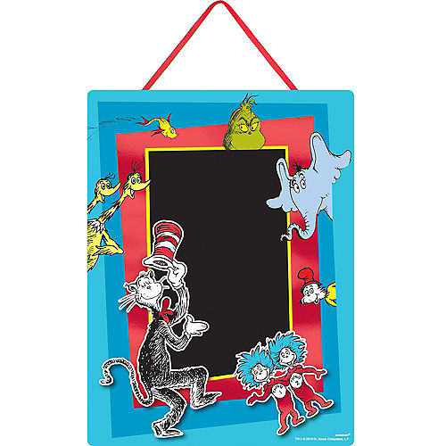 Nav Item for Dr. Seuss Chalkboard Easel Sign Image #1