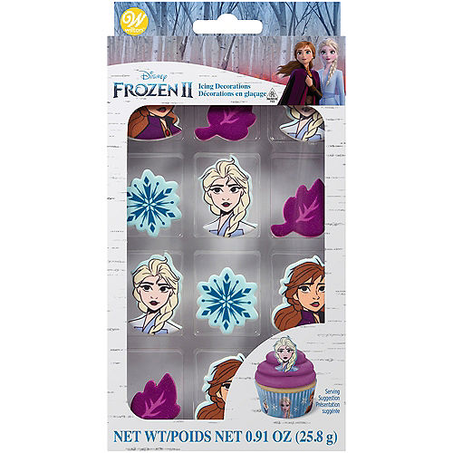 Nav Item for Wilton Frozen 2 Icing Decorations 12ct Image #2