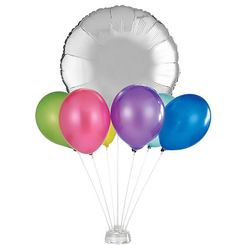 Air-Filled Latex Balloon Centerpiece Base Kit Image #1