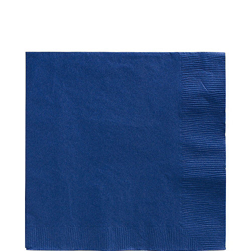 Royal Blue Paper Tableware Kit for 20 Guests Image #5