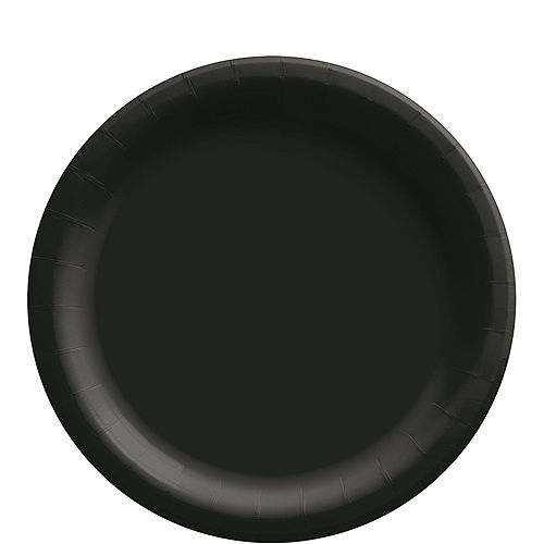 Black Paper Tableware Kit for 20 Guests Image #3