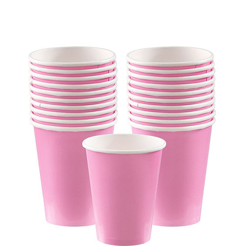 Nav Item for Pink Paper Tableware Kit for 20 Guests Image #6