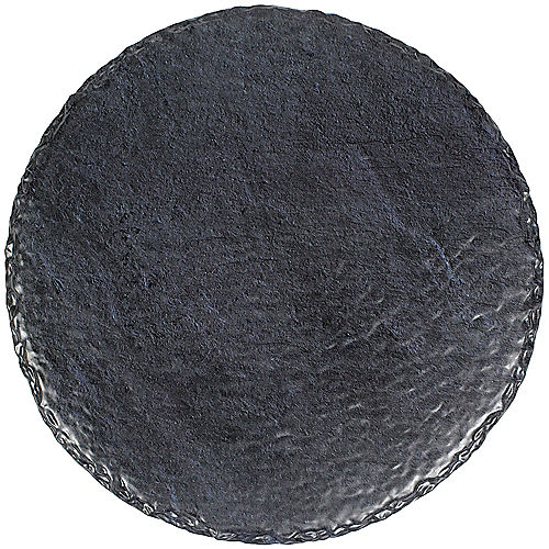 Nav Item for Faux Black Slate Melamine Round Cheese Board Image #1
