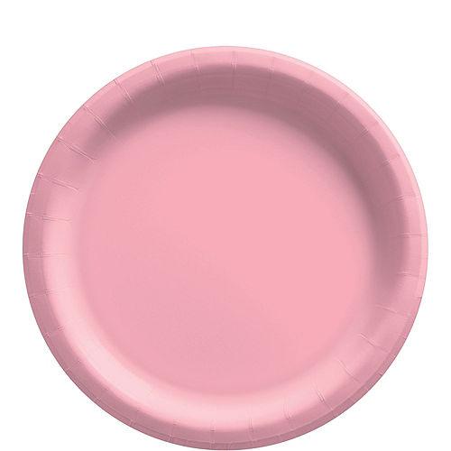 Pink Paper Tableware Kit for 50 Guests Image #3