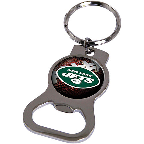 New York Jets Bottle Opener Keychain Image #1