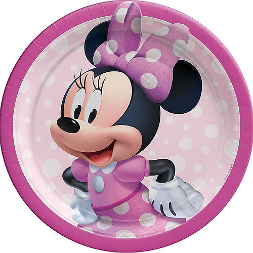Nav Item for Minnie Mouse Forever Lunch Plates 8ct Image #1