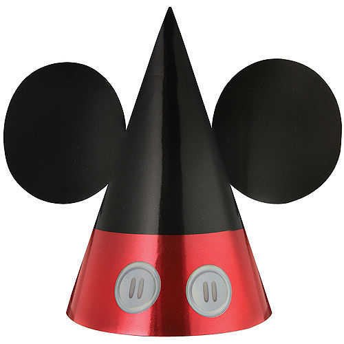 Nav Item for Mickey Mouse Forever Party Hats 8ct Image #1