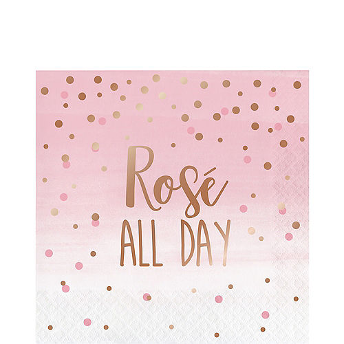 Nav Item for Rosé All Day Lunch Napkins, 6.5in, 16ct Image #1