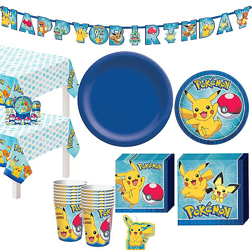 Nav Item for Classic Pokemon Tableware Party Kit for 24 Guests Image #1