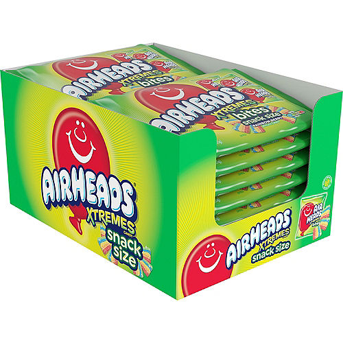 Nav Item for Airheads Xtremes Bites Snack Size Bags, 12ct - Rainbow Berry Image #2