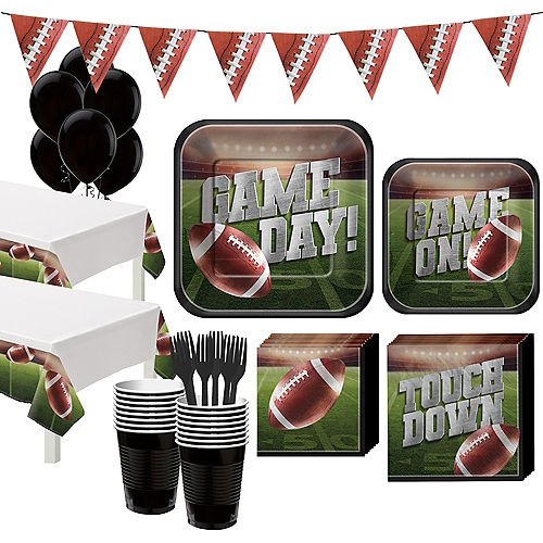Nav Item for Go! Fight! Win! Football Game Day Tableware Kit for 50 Guests Image #1