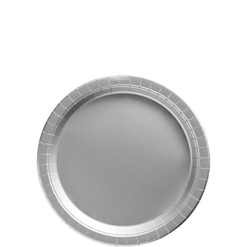 Nav Item for Silver Paper Tableware Kit for 50 Guests Image #2