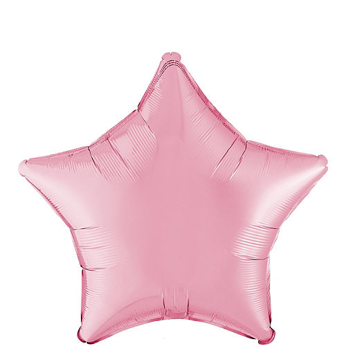 Pink Star Balloon, 19in Image #1