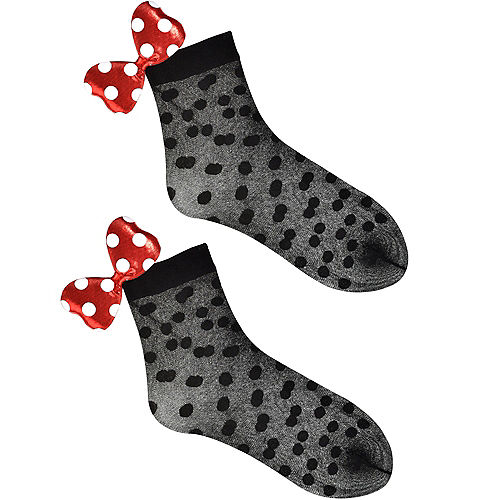Nav Item for Adult Minnie Mouse Ankle Socks Image #1