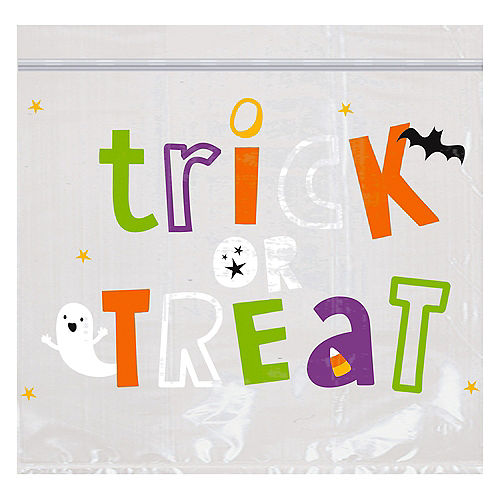 Resealable Halloween Friends Treat Bags, 30ct Image #1
