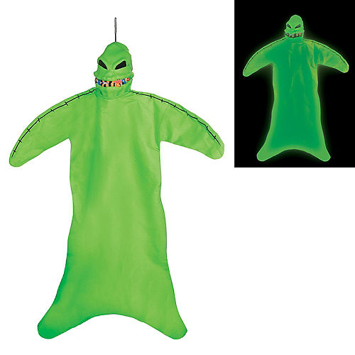 Glow-in-the-Dark Oogie Boogie Hanging Decoration, 5ft - Disney The Nightmare Before Christmas Image #1