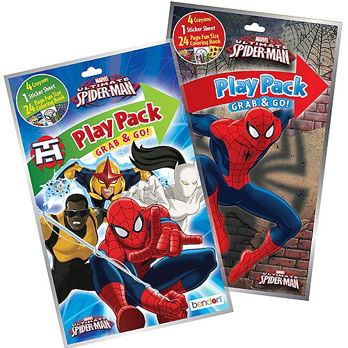 Spider-Man Grab & Go Play Pack Image #1