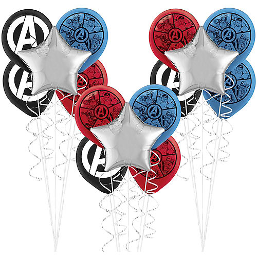 Marvel Powers Unite Balloon Bouquet Kit Image #1