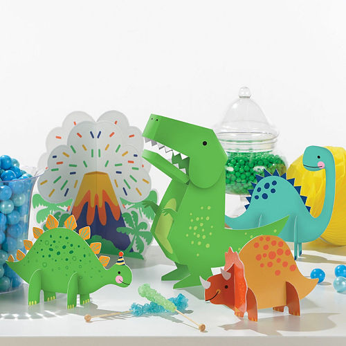 Dino-Mite Birthday Tableware Kit for 16 Guests Image #9