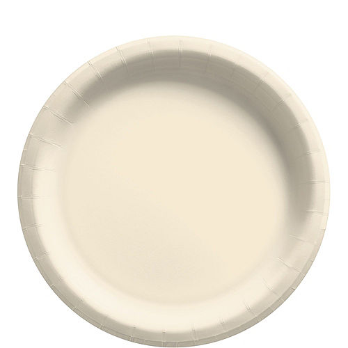 Nav Item for Vanilla Cream Paper Tableware Kit for 50 Guests Image #3