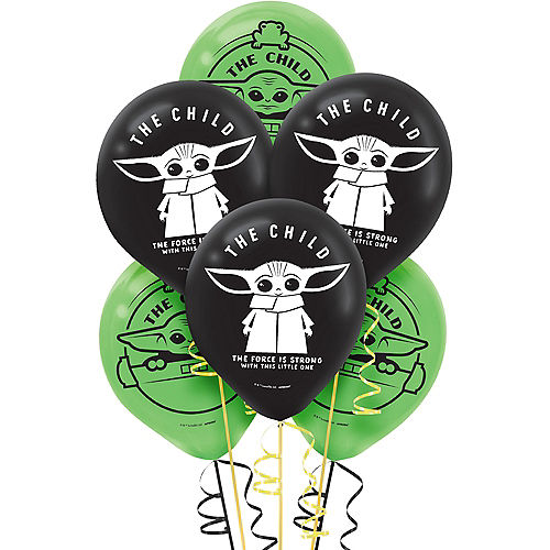 The Child Balloons, 12in, 6ct - The Mandalorian Image #1