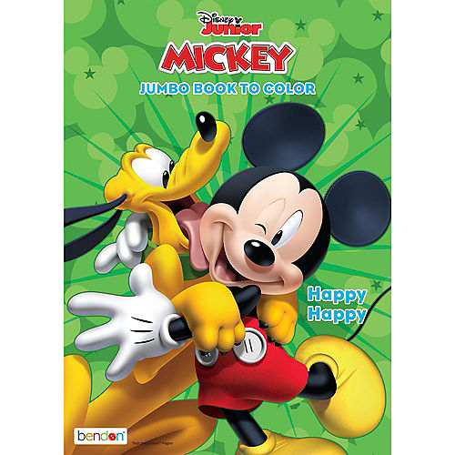 Nav Item for Mickey Mouse Jumbo Coloring & Activity Book Image #1
