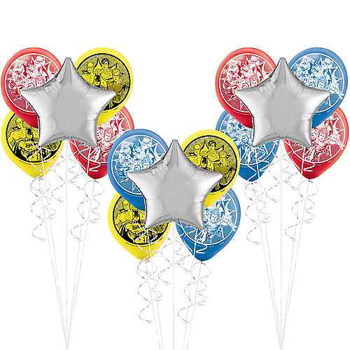 Nav Item for Justice League Heroes Unite Balloon Bouquet Kit Image #1
