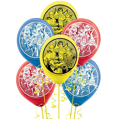 Justice League Heroes Unite Balloon Bouquet Kit Image #2