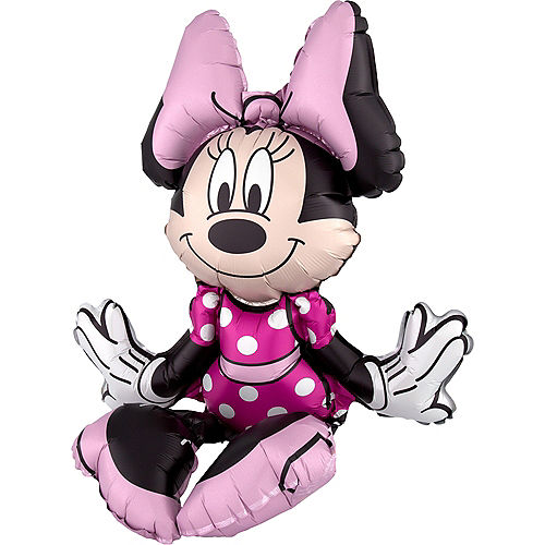 Nav Item for Air-Filled Sitting Minnie Mouse Balloon, 21in Image #1