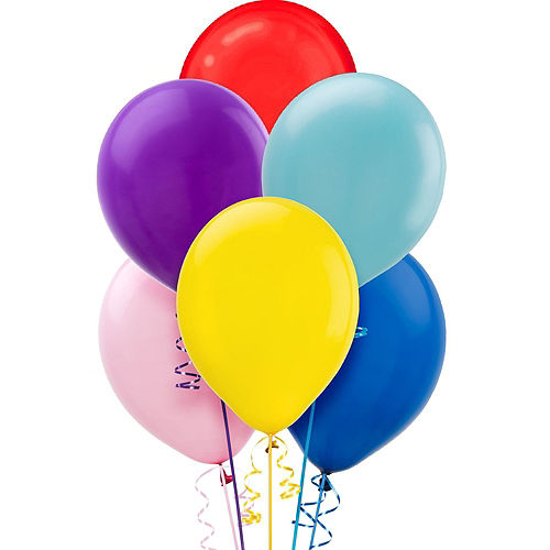 Nav Item for Multicolor Front Yard Birthday Balloon Display Kit Image #3