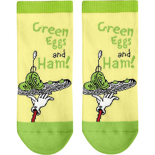 Nav Item for Green Eggs & Ham Socks for Kids - Dr. Seuss Image #1