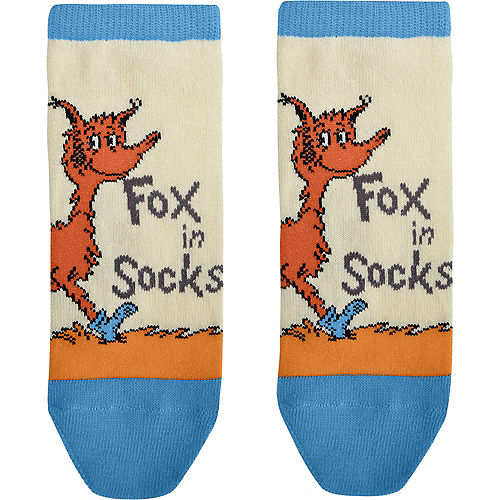 Nav Item for Fox in Socks Ankle Socks for Kids - Dr. Seuss Image #1