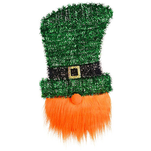 Bearded St. Patrick's Day Tinsel Leprechaun Image #1