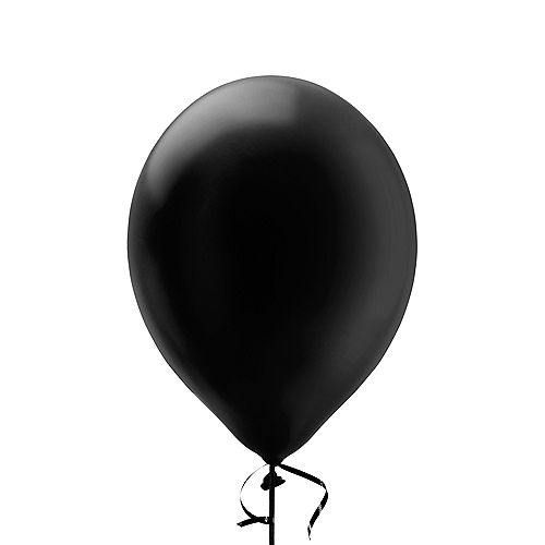 Nav Item for Black Pearl Balloon, 12in, 1ct Image #1