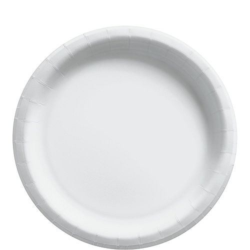 White Paper Tableware Kit for 20 Guests Image #3